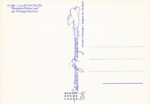 Illustration Art by Philippe Morillon, French Postcard, Editions Nugeron #H236