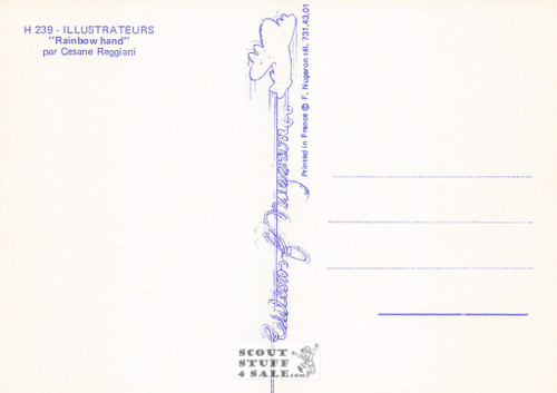 Illustration Art by Cesane Reggiani, French Postcard, Editions Nugeron #H239