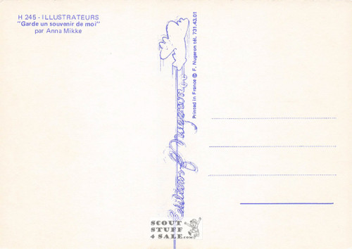 Illustration Art by Anna Mikke, French Postcard, Editions Nugeron #H245