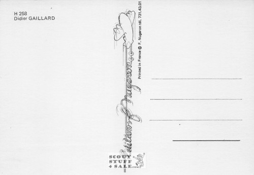 Illustration Art by Didier Gaillard, French Postcard, Editions Nugeron #H258