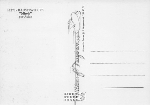 Illustration Art by Par Aslan, French Postcard, Editions Nugeron #H273