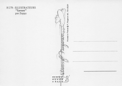 Illustration Art by Zappy, French Postcard, Editions Nugeron #H278