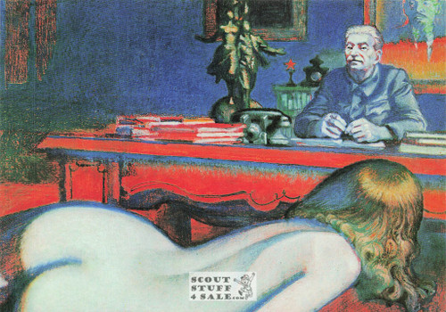 Illustration Art by Cyril Arnstam, French Postcard, Editions Nugeron #H286