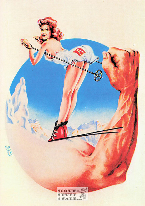 Illustration Art by J.J. Larriere, French Postcard, Editions Nugeron #H287