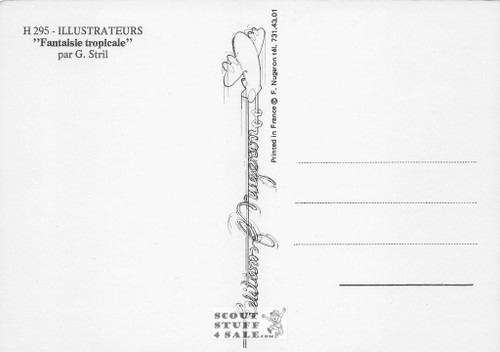 Illustration Art by G. Stril, French Postcard, Editions Nugeron #H295