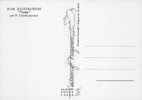 Illustration Art by N. Charbonneaux, French Postcard, Editions Nugeron #H328