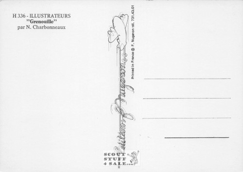 Illustration Art by N. Charbonneaux, French Postcard, Editions Nugeron #H336