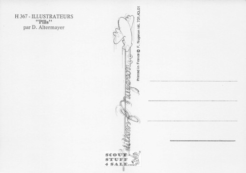 Illustration Art by D. Altermayer, French Postcard, Editions Nugeron #H367