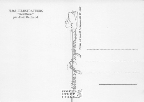 Illustration Art by Alain Bertrand, French Postcard, Editions Nugeron #H368