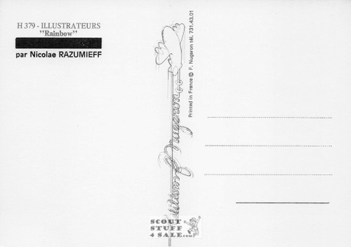 Illustration Art by Nicolae Razumieff, French Postcard, Editions Nugeron #H379