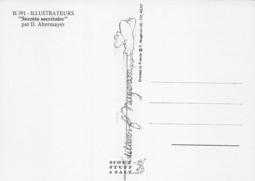 Illustration Art by D. Altermayer, French Postcard, Editions Nugeron #H391