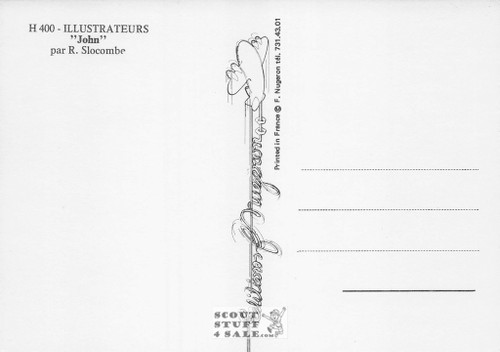 Illustration Art by R. Slocombe, French Postcard, Editions Nugeron #H400