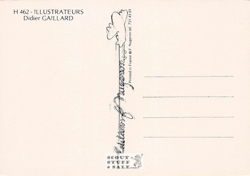 Illustration Art by Didier Gaillard, French Postcard, Editions Nugeron #H462