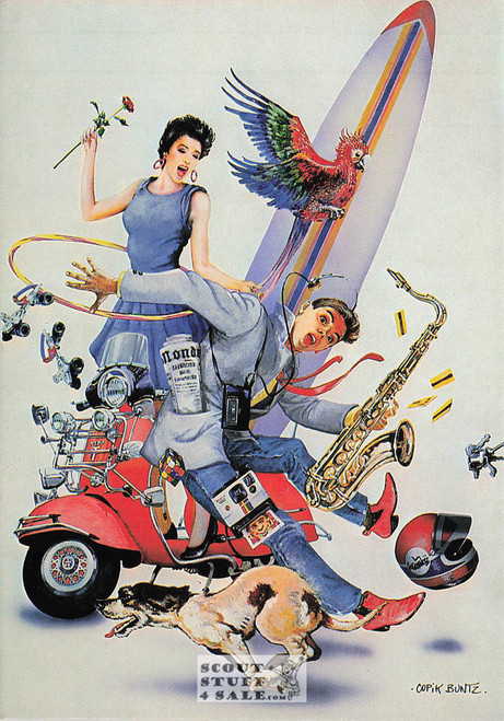 Illustration Art by Copik Buntz, French Postcard, Editions Nugeron #H467