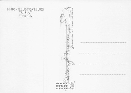 Illustration Art by Franck, French Postcard, Editions Nugeron #H485