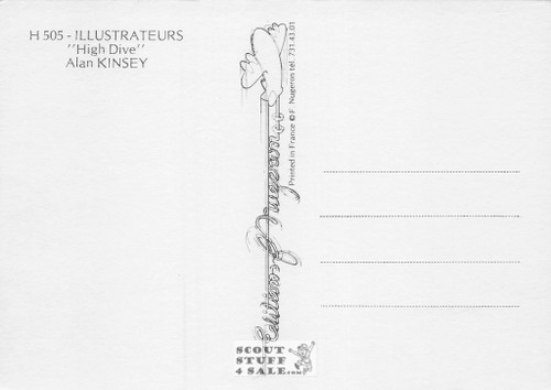 Illustration Art by Alan Kinsey, French Postcard, Editions Nugeron #H505