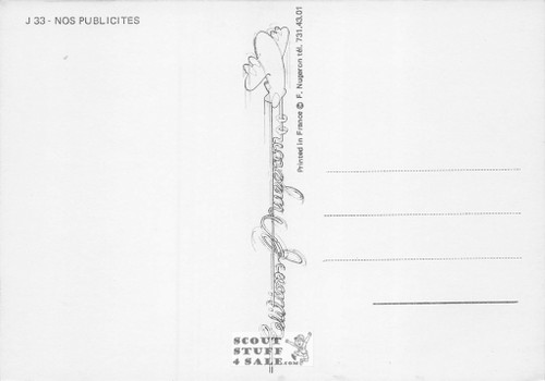 French Postcard of 1900's ad for Odon-Quina Toothpaste, Editions Nugeron #J33