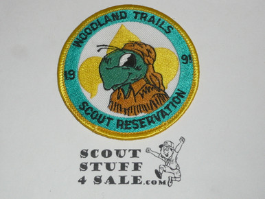 Woodland Trails Scout Reservation Patch, 1991