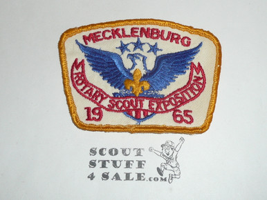 Mecklenburg Rotary Scout Explosition Patch, 1965