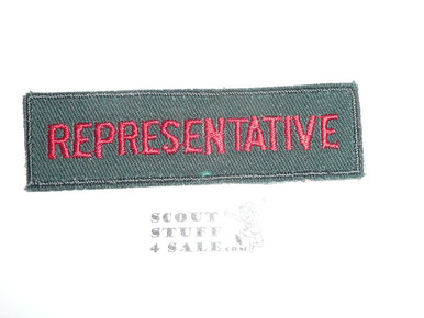 Explorer Post Position Patch 1970's Representative