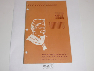 Boy Scout Leader Training Series Basic Training 7-61 printing