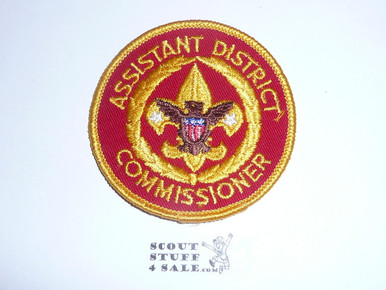Assistant District Commissioner / Asst. Deputy Scout Commissioner Patch ...
