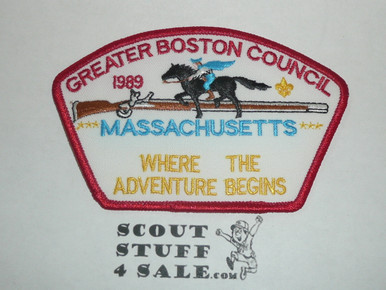Greater Boston Council ta2 CSP - Scout NAME CHANGE