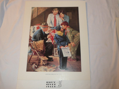 Joseph Csatari, Scouting Through the Years, 11x14 On Heavy Cardstock
