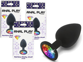 New: Rainbow Booty Jewels by TOYJOY Anal Play New: Rainbow Booty Jewels by TOYJOY Anal Play