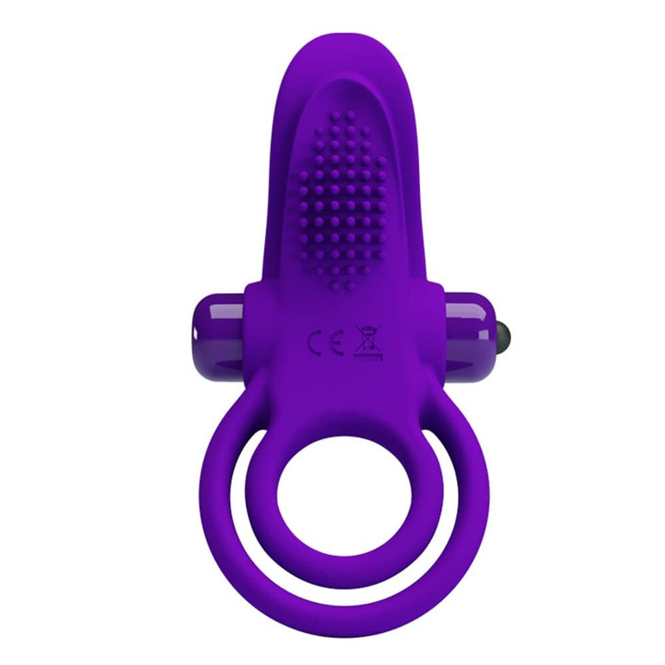 Pretty Love Vibrant Penis Ring Purple Pretty Love Vibrant Penis Ring Purple