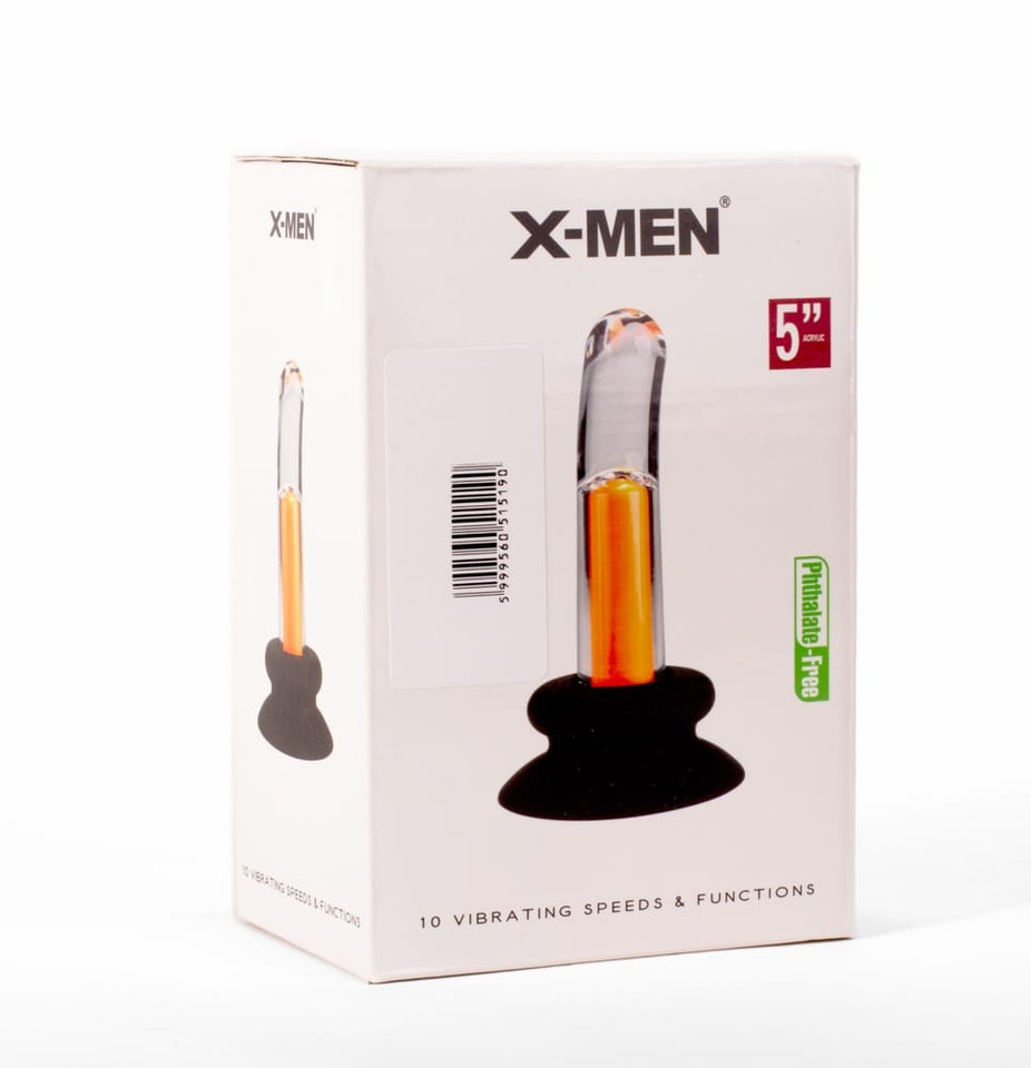 X-MEN 10 Speeds Vibrating Gpot Plug 1 X-MEN 10 Speeds Vibrating Gpot Plug 1