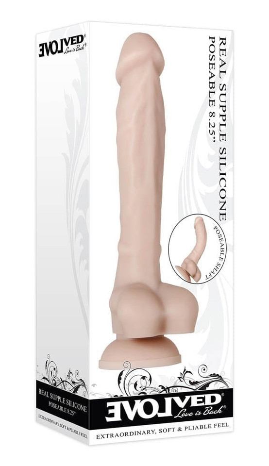 REAL SUPPLE SILICONE POSEABLE 8.25" REAL SUPPLE SILICONE POSEABLE 8.25"