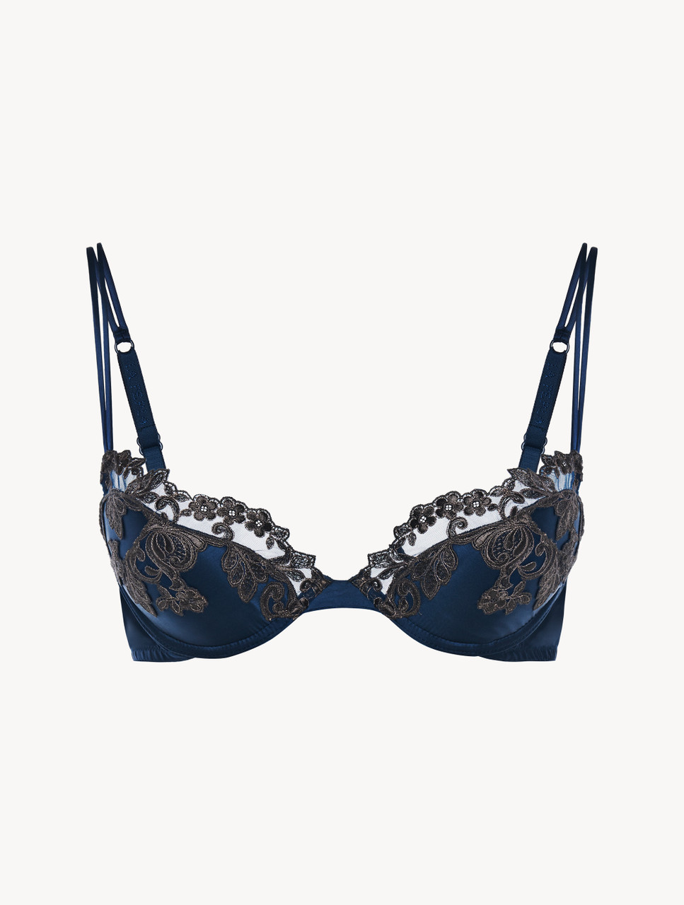 Cotton 34a Blue Push Up Bra - Get Best Price from Manufacturers