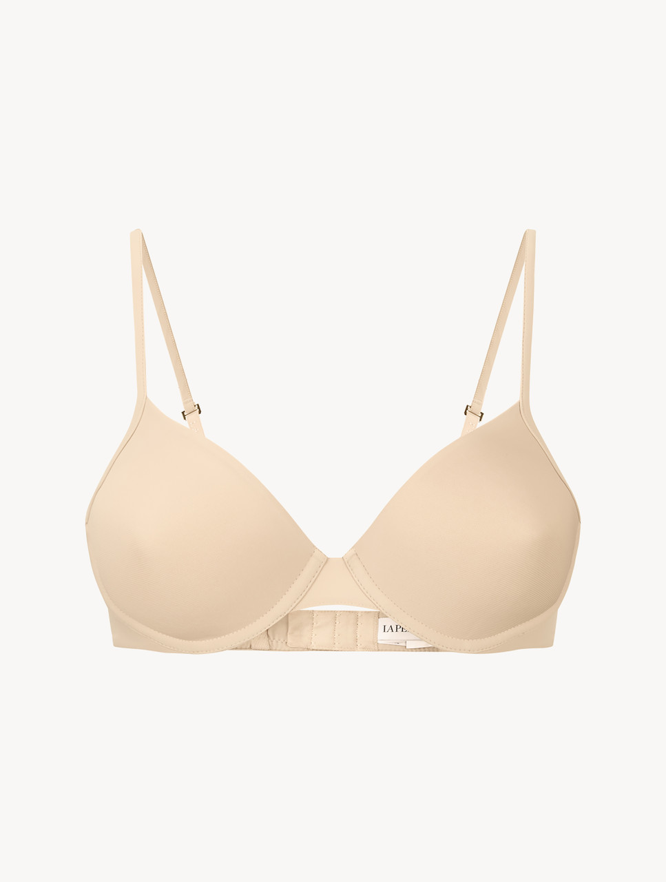 Latte-coloured underwired non-padded bra - ONLINE EXCLUSIVE