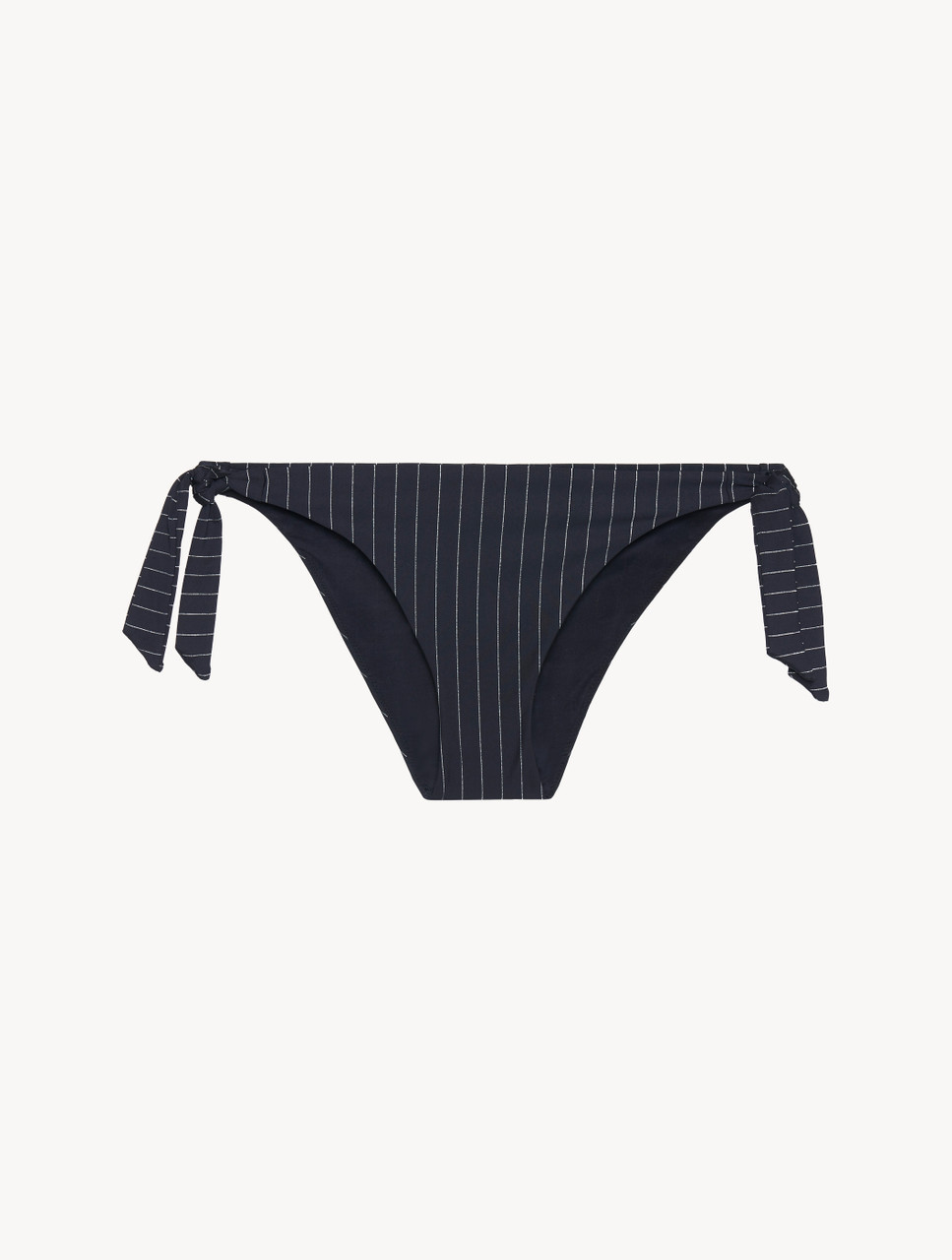 Luxury Ribbon-tie Bikini Brief in blue | La Perla