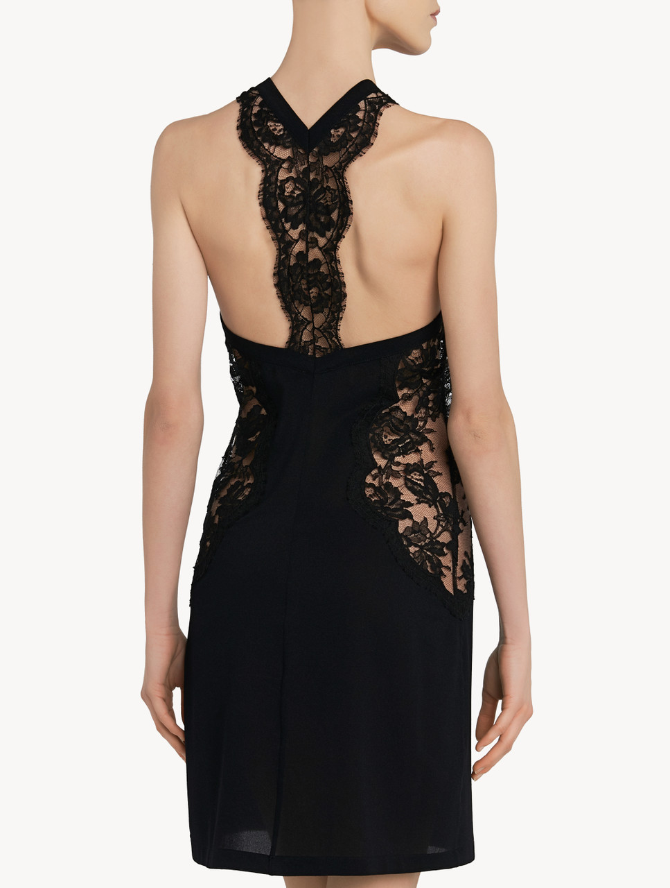 Black lace nightgown Clearance