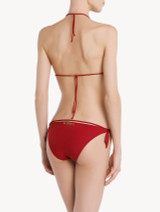 Ribbon Bikini Briefs in deep red - ONLINE EXCLUSIVE_2