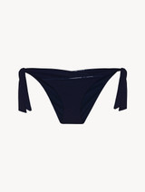 Navy blue tie-side bikini brief_0