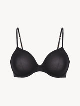 Black underwired non-padded bra - ONLINE EXCLUSIVE_0