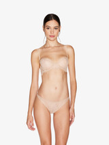 Balconette Bra with lace in Oak Blush_1