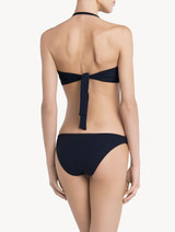 Midnight blue underwired bandeau top_2