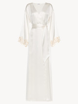 White long robe with frastaglio_0