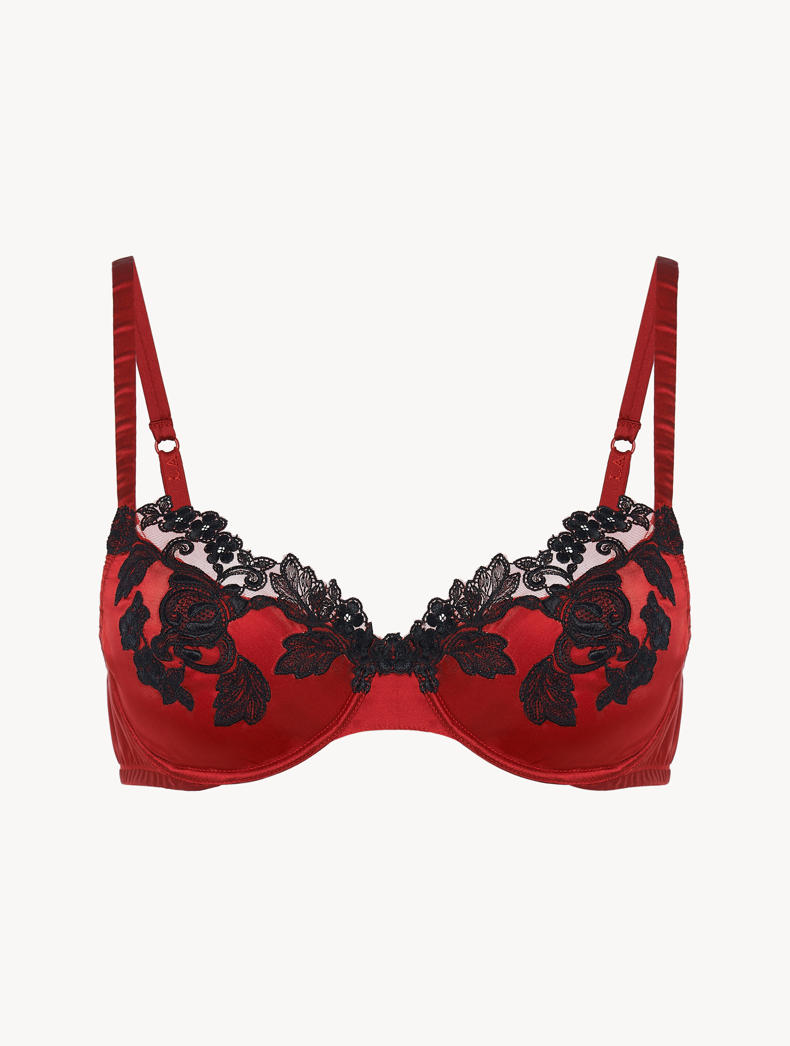 Red Lace Underwired Bra