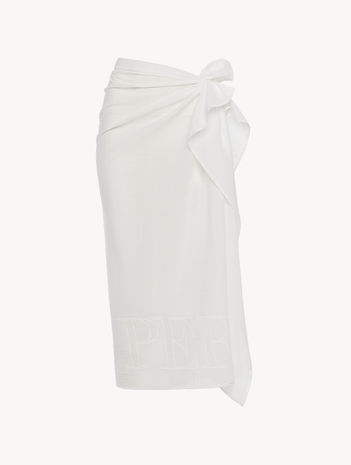 White cotton sarong - ONLINE EXCLUSIVE_4