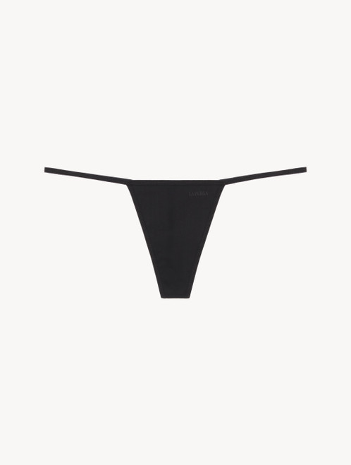 Black invisible G-string - ONLINE EXCLUSIVE_0
