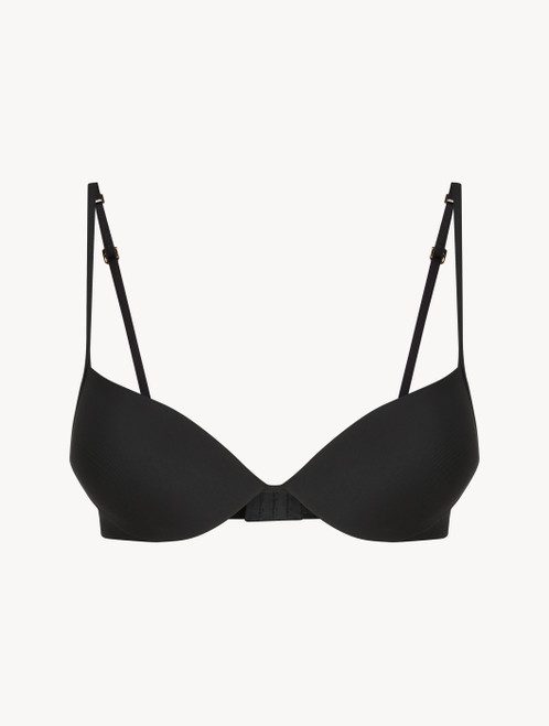 Black underwired padded push-up bra - ONLINE EXCLUSIVE_3