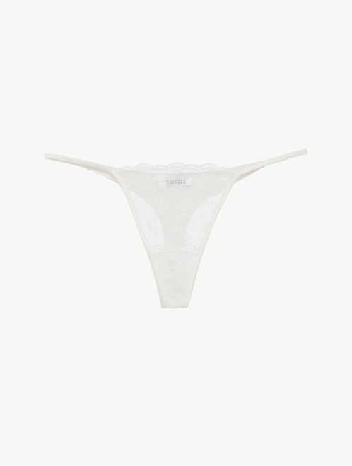 Thong in Lys with embroidered tulle_1