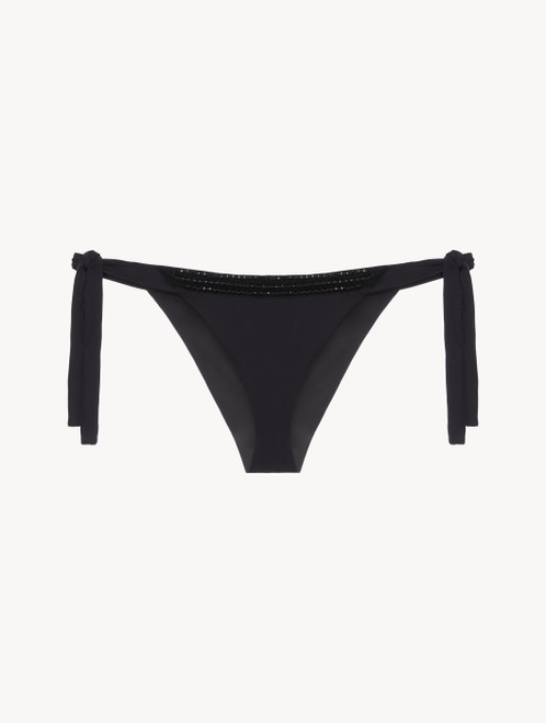 Bikini Brief in Black with beading_4