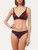 Brazilian Briefs in burgundy stretch viscose and tulle_1