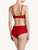 Red lace bandeau bra - ONLINE EXCLUSIVE_2